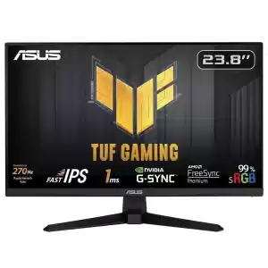 ASUS VG249QM1A TUF GAMING 23.8 LED IPS 1ms 270Hz 1920x1080 FullHD 2xHDMI DP Multimedya (Vesa) AMD Free. Pre. G-SYNC Siy