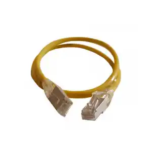 Cat6A S/FTP HD Patch Cord LSZH 0,5m Sarı