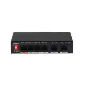DAHUA PFS3006-4GT-60 6 PORT 4XGE-2XGE 60W POE SWİTCH