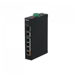 DAHUA PFS3106-4ET-60 4 PORT 4XFE-2XFE YÖNETİLEMEZ 60W POE SWİTCH