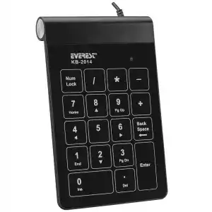 EVEREST KB-2014 Beyaz Dokunmatik Numerik Standart USB Klavye