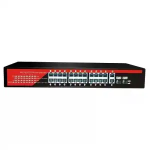 EZCOOL EZ-24PSF-SFP 24PORT 24FE+2GE+2SFP GIGABIT POE SWITCH 320W