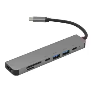 FRISBY FA-7662TC USB Type-C - HDMI+SD/TF+USB3.0