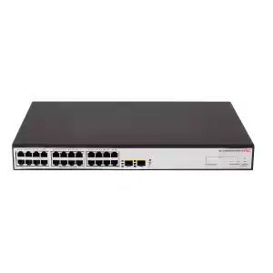 H3C LS-1600V2-26P-HPWR-GL 24GE PoE+ Ports (370W), 2x SFP L2 Yönetilebilir Switch