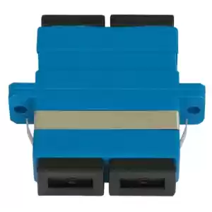 SC Duplex MM Plastik Adaptör Aqua