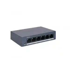 HIKVISION DS-3E0106MP-E/M 4XFE+2XFE RJ45 45W PORT SWİTCH