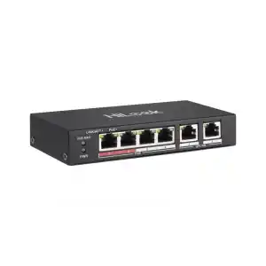 HILOOK NS-0106P-35 4XFE + 2XGE YÖNETİLEMEZ 35W POE SWİTCH