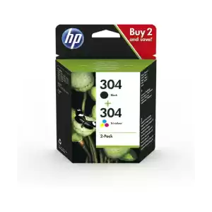 HP 3JB05AE CMY BK 2li Combo Paket Mürekkep Kartuş (304)
