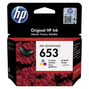 HP 3YM74AE  CMY Mürekkep Kartuş (653)