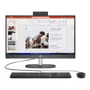 HP ProOne 240 G10 Siyah 23.8 i5-1335U 16GB 512SSD WiFi 6 FDOS AIO PC