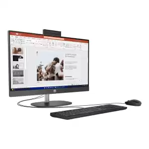 HP ProOne 240 G10 Siyah 23.8 i7-1355U 16GB 512SSD WiFi 6 FDOS  AIO PC