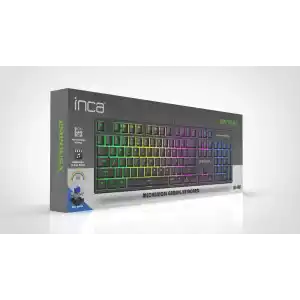 INCA IKG-440T Türkçe USB Empousa Blue Switch Mekanik Siyah Oyuncu Klavye