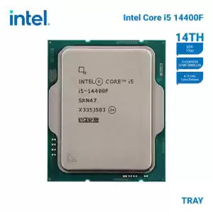 INTEL Raptor Lake i5-14400F Tray VGAsız, FANSIZ 10 Cores 2,50/4.70Ghz 20MB LGA