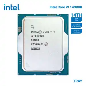 INTEL Raptor Lake i9-14900K Tray 3,2GHz VGAlı, Fansız 24 Cores 36MB 1700p