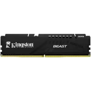 Kingston Beast Black8GB 5200 Mhz DDR5 CL36 DIMM KF552C36BBE-8TR Masaüstü PC Ram