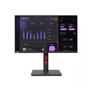 LENOVO 63CFMATXTK T24i-30 23.8 LED IPS 4ms 60Hz 1920x1080 FullHD VGA HDMI DP (VESA) Siyah Monitör