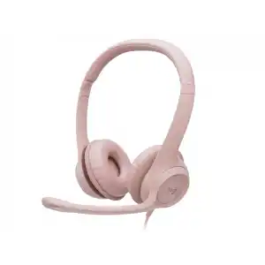 LOGITECH H390 MIKROFONLU PEMBE KULAKLIK 981-001281