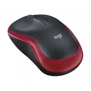 LOGITECH M185 Kırmızı-Gri Kablosuz Mouse (910-002237)