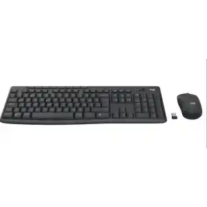 LOGITECH MK370 Q Türkçe Kablosuz Siyah Kurumsal Klavye+ Mouse