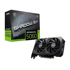 MSI GEFORCE RTX 5060 TI 8G SHADOW 2X OC GDDR7 128B DX12 PCIE 5.0 X16 (3XDP 1XHDMI)