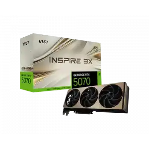 MSI GEFORCE RTX 5070 12G INSPIRE 3X OC 192BIT