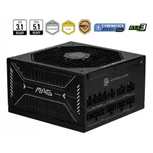 MSI MAG A850GLS PCIE5 850W 80+ GOLD FULL MODÜLER
