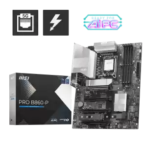 MSI MB PRO B860-P SOKET 1851 DDR5 8600MHZ(OC) 3xM.2 1x TB4 HDMI DISPLAY 5G LAN ATX