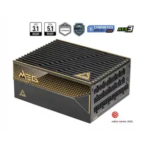 MSI MEG AI1600T PCIE5 1600W80+ TITANIUM FULMODULAR