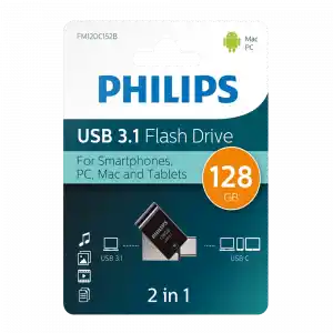 PHILIPS 128GB USB3.1 TYPE-C 100/150 MB/S FM12DC152B/00