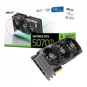 PNY RTX5070Ti 16GB GDDR7 256bit( VCG5070T16TFXPB1-O)