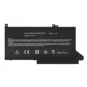 RETRO Dell Latitude 7280, 7290, 7380, 7390, DJ1J0 Notebook Bataryası - Ver.1 - 3 Cell