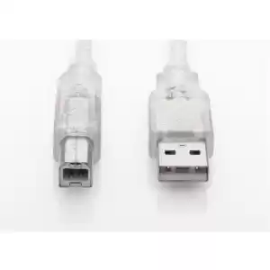 S-LINK SL-U2005  5m Şeffaf USB2.0 Yazıcı Kablosu