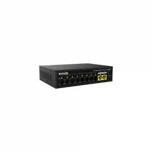 TENDA S110GPC 8FE PoE Port (75W), 2GE Uplink Desktop Switch