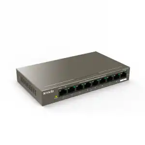 TENDA TEF1109P-8-63W 8FE PoE Port (58W), 1FE Uplink Desktop Switch