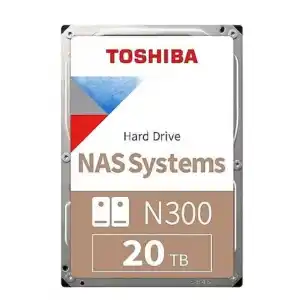 TOSHIBA HDWG62AUSZVA N300 3.5 20TB 7200rpm 512MB Sata 7/24 NAS Harddisk