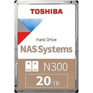 TOSHIBA HDWG62AUZSVA N300 3.5 20TB 7200rpm 512MB Sata 7/24 NAS Harddisk
