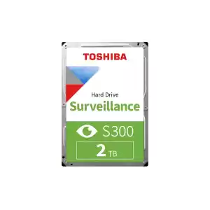 TOSHIBA S300  2 TB 5400RPM 128MB 7/24 DVR,NVR için Güvenlik HDD