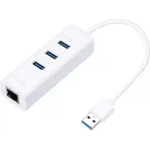 TP-LINK UE330 USB 3.0 3 Port Hub Ve Gigabit Ethernet Adaptör 2si 1 Arada USB Adaptör