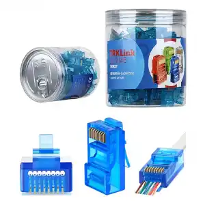 TRKLink EZ RJ45 KONNEKTÖR (MAVİ) 100 lü PAKET YENİ NESİL