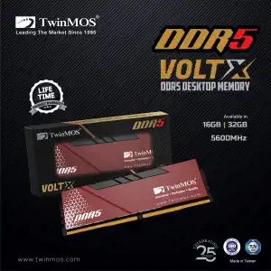 TWINMOS TMD516GB5600U36 16GB (Tek Parça) DDR5 5600MHz (Soğutucu) + CL36 PC Bellek