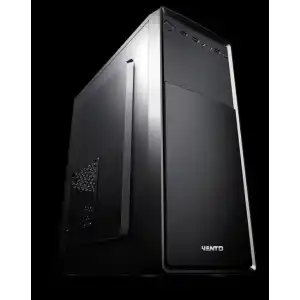 VENTO VS120S 400W Peak Siyah Mid Tower ATX Kasa
