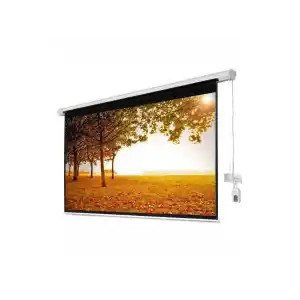 XBRIGHT (BE-240) 240X200 Motorlu Uzaktan Kumandalı Projeksiyon Perdesi (Arkası S
