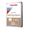22TB TOSHIBA N300 RV 7200RPM 512MB HDWG62CUSZVA