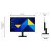 24 SAMSUNG LS24D300GAUXUF 5MS 100HZ FHD IPS