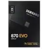2TB SAMSUNG 870 560/530MB/s EVO MZ-77E2T0BW SSD (Resmi Distribütör Garantili)