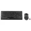A4 TECH 9300F Q Türkçe Kablosuz Multimedya Siyah Klavye+ Mouse