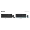 A4 TECH FG1035 Q Türkçe Kablosuz Gri 2000dpi Klavye+ Mouse