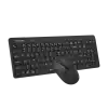 A4 TECH FG2300 Q 2.4 GHZ AİR2 SİYAH KLAVYE+MOUSE