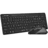 A4 TECH FG2400 Q 2.4 GHZ AİR2 SİYAH KLAVYE+MOUSE