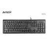 A4 TECH KR-92 Q KLAVYE USB STANDART SİYAH